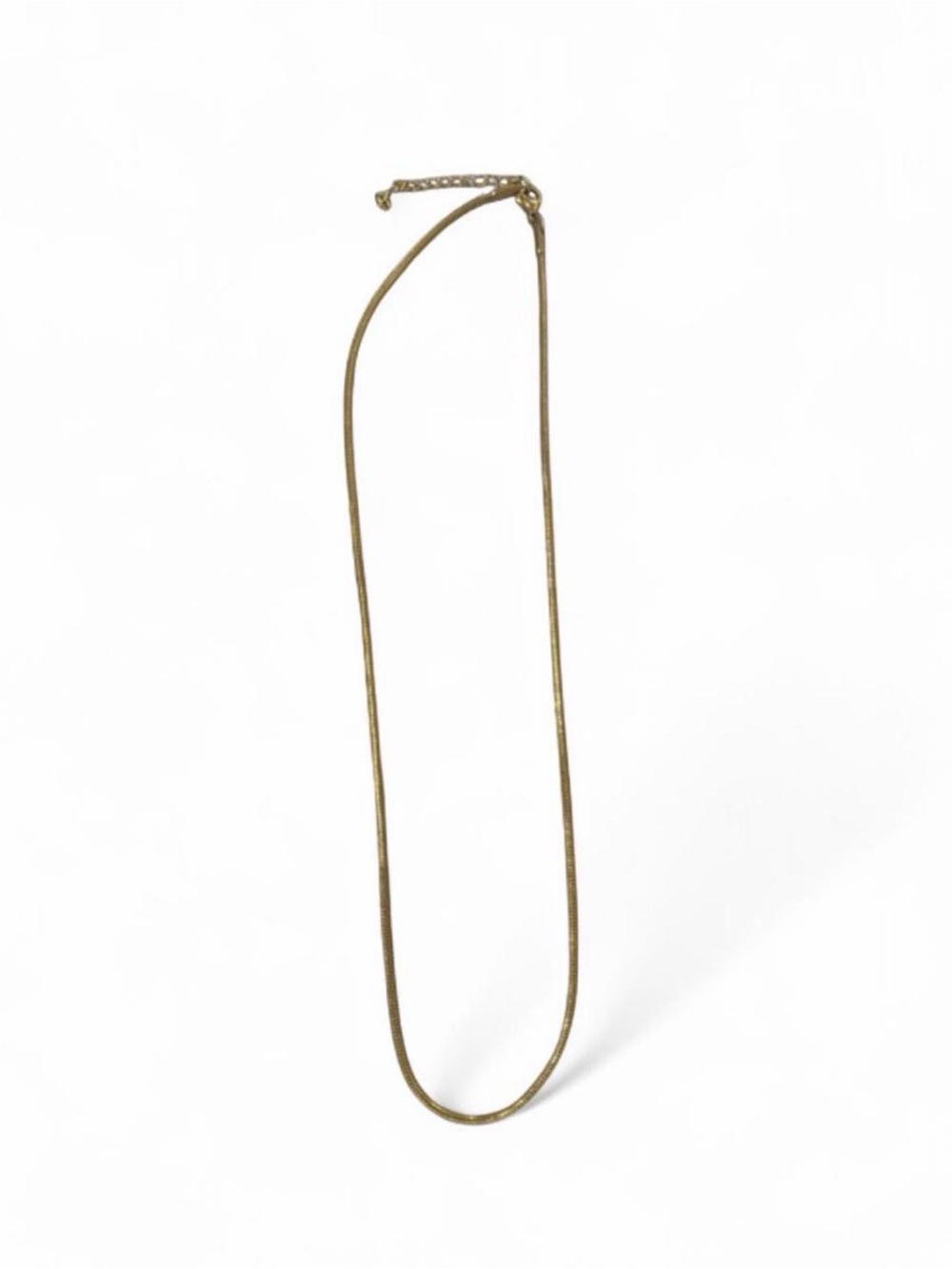 Gold Tone Snake Chain Necklace - Women Jewelry